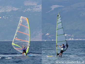 Rabac Cres Labin Windsurfer